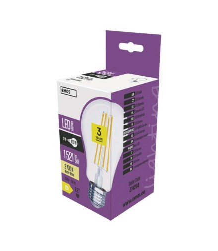 Żarówka LED Filament A67 11W E27 ciepła biel EMOS Lighting Z74284