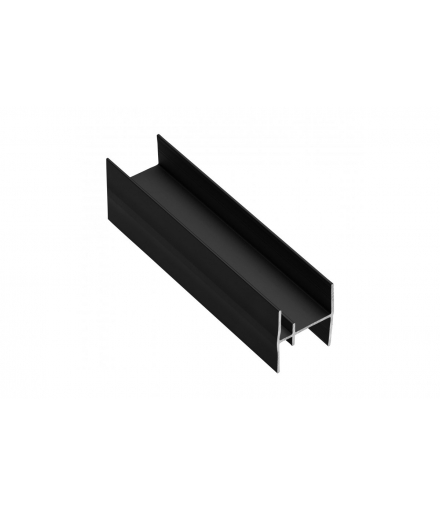 Profil aluminiowy HR 18/4 mm, 3 m, kolor czarny GTV A-HR18-300-20M
