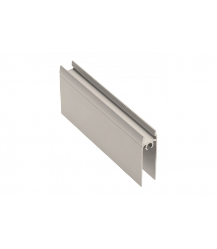 Profil aluminiowy listwa dolna 10/4mm, 2,35m, kolor champagne GTV A-LD10-235-90