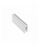 Profil aluminiowy listwa dolna 10 mm, 3m, kolor biały GTV A-LD10-300-10