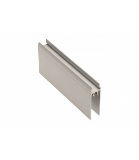 Profil aluminiowy listwa dolna 10/4mm, 6,00m, kolor champagne GTV A-LD10-600-90
