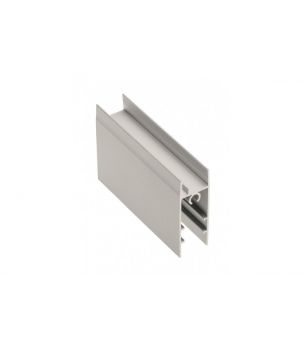 Profil aluminiowy listwa dolna 18/4mm, 2,35 m, kolor champagne GTV A-LD18-235-90