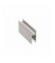 Profil aluminiowy listwa dolna 18/4mm, 2,35 m, kolor champagne GTV A-LD18-235-90