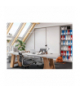 Profil aluminiowy listwa dolna 18/4mm, 6 m, kolor anoda GTV A-LD18-600-05