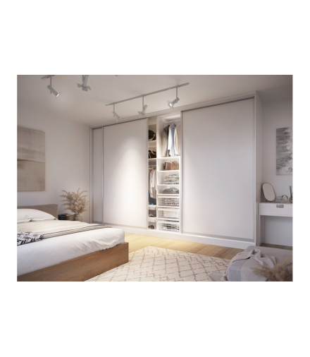 Profil aluminiowy listwa górna 10/4mm, 1,7 m, kolor silver anodising GTV A-LG10-170-05