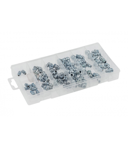 Zestaw smarowniczek 110 szt Hogert HT8G511