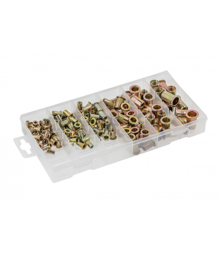 Zestaw nitonakrętek 150 szt Hogert HT8G505