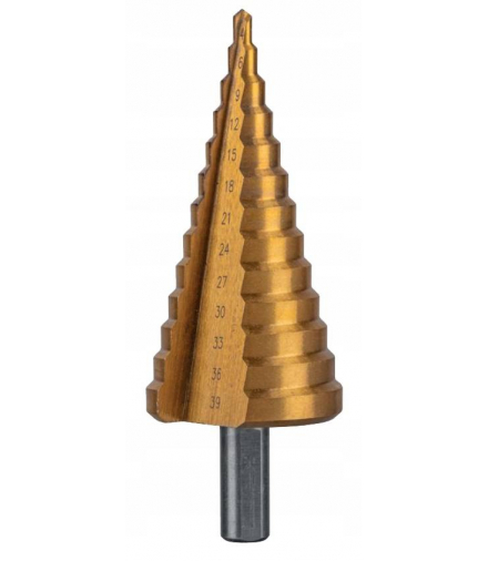 Wiertło stożkowe stopniowe 4-39 mm Hogert HT6D324
