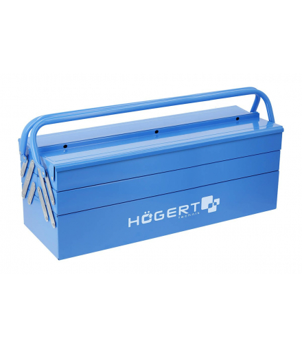 Skrzynka narzędziowa metalowa 21'' Hogert HT7G078