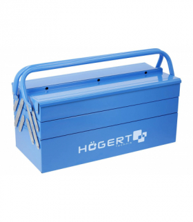 Skrzynka narzędziowa metalowa 18'' Hogert HT7G077