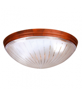 Plafoniera BIG UFO ZAGREP WALNUT IDEUS 02015