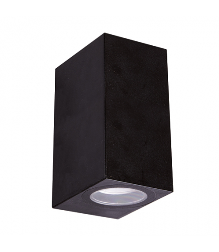 Oprawa hermetyczna GAMP 2xGU10 D BLACK IDEUS 04019