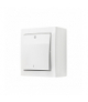 Łącznik dwubiegunowy bryzgoszczelny biały 10AX ACW2/11 AquaClick