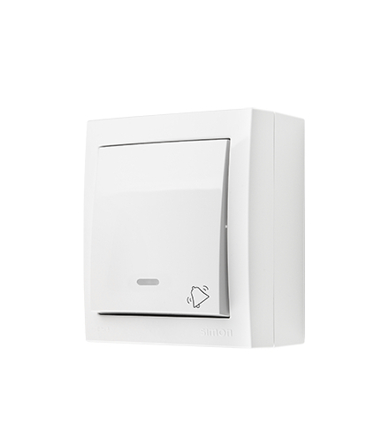 Przycisk "dzwonek" podświetlany biały 10AX ACD1L/11 AquaClick