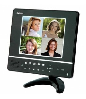 Wideo monitor bezsłuchawkowy LCD 8" Orno OR-840DVRM