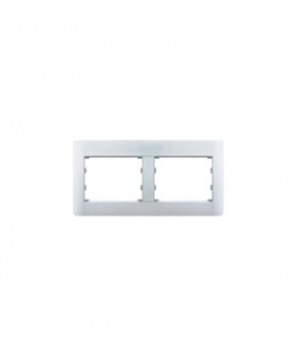 Ramka podwójna Orno OR-B44-W