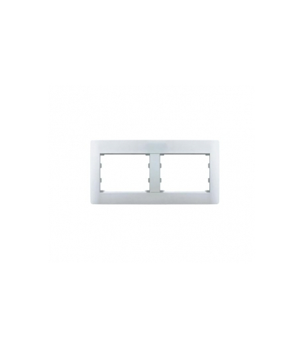 Ramka podwójna pozioma brąz antyczny Orno OR-B44-A