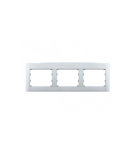 Ramka potrójna pozioma brąz antyczny Orno OR-B45-A