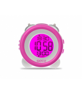 Budzik GOTIE GBE-200F fioletowy Orno GBE-200F