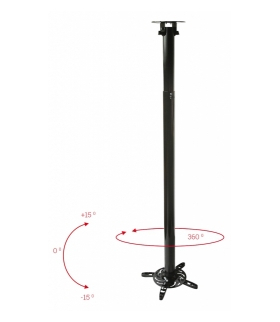 UNIWERSALNY SUFITOWY UCHWYT DO PROJEKTORA DO 15 KG Orno RAMART-P-104B-AL.