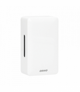 Dzwonek elektromechaniczny dwutonowy BREVIS MINI AC, 230V, śnieżnobiały Orno OR-DP-MR-148/PW