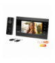 Zestaw wideo domofonowy VIFIS Full HD, bezsłuchawkowy, monitor 7" LCD, menu OSD, kamera Full HD 1080P, z szyfratorem i czytniki VDP-61FHD