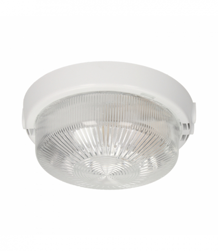 TRIO, oprawa oświetleniowa, 75W, E27, IP44, IK10, klosz poliwęglan przeźroczysty Orno A2120-P