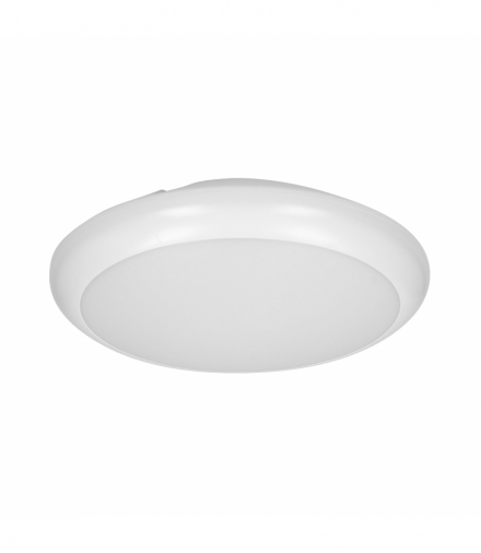 LAPIS LED 12W, plafon oświetleniowy, 800lm, IP65, 4000K, IK10, poliwęglan mleczny, biały Orno AD-PL-6118WLPM4