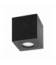 MEGY DLS GU10 downlight max 50W, IP54, kwadrat, czarny, aluminium Orno AD-OD-6143BGU10
