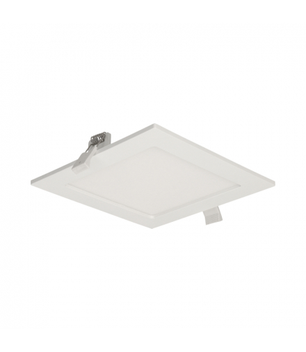 AKMAN LED 12W, oprawa downlight, podtynkowa, kwadratowa, 860lm, 4000K, biała, wbudowany zasilacz LED Orno AD-OD-6055WLX4