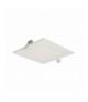 AKMAN LED 12W, oprawa downlight, podtynkowa, kwadratowa, 860lm, 4000K, biała, wbudowany zasilacz LED Orno AD-OD-6055WLX4