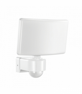 TOS LED 30W naświetlacz ogrodowy z PIR, 2200lm, IP65, 4000K, PC, biały Orno AD-NL-6148WLR4