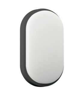 NEFRYT LED 10W, oprawa ogrodowa, 800lm, IP54, 4000K, czarna Orno AD-OP-6110BLPM4