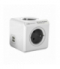 Rozgałęźnik Power Cube ReWirable USB + 4 wtyczki podróżne, kolor szary Orno 1830GY/FRRU4P