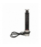 Gniazdo meblowe Ø6cm wysuwane z blatu z ładowarką USB, blokadą i przewodem 1,8m, 3x2P+Z (Schuko), srebrne Orno OR-AE-1349(GS)