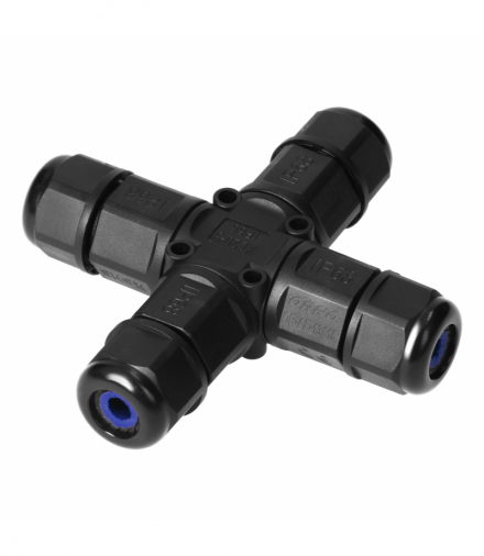 Konektor kablowy czwórnik (Typu-X), IP68, 3x4mm2, 450V/25A Orno OR-AE-13615