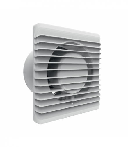 Wentylator łazienkowy 100mm, natynkowy z wyłącznikiem czasowym Orno OR-WL-3200/100/TS