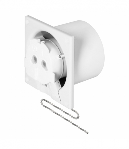 Wentylator łazienkowy 100mm Premium - Przewód z wyłącznikiem (Łożysko kulkowe) Orno OR-WL-3201/100/PS