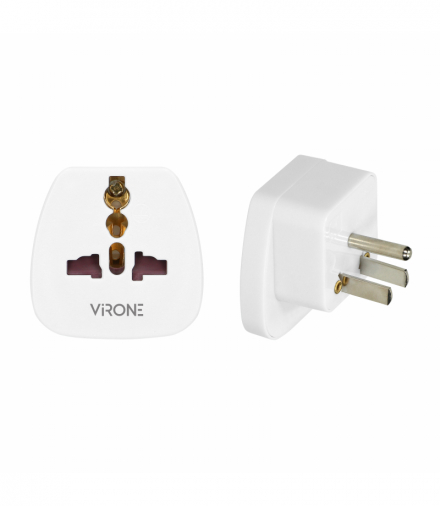 Adapter podróżny - World to USA, 110-230V/10A, biały Orno TA-4