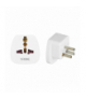 Adapter podróżny - World to USA, 110-230V/10A, biały Orno TA-4
