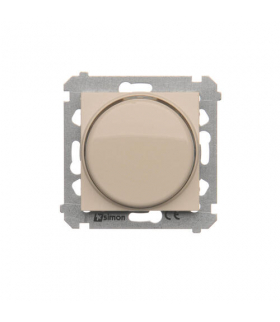 Ściemniacz obrotowy dwubiegunowy do LED ściemnialnych 230V (moduł) 5-215W (Wymagana instalacja 4-przewodowa), krem DS9L2.01/41