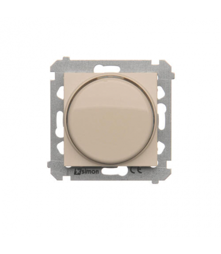 Ściemniacz obrotowy dwubiegunowy do LED ściemnialnych 230V (moduł) 5-215W (Wymagana instalacja 4-przewodowa), krem DS9L2.01/41