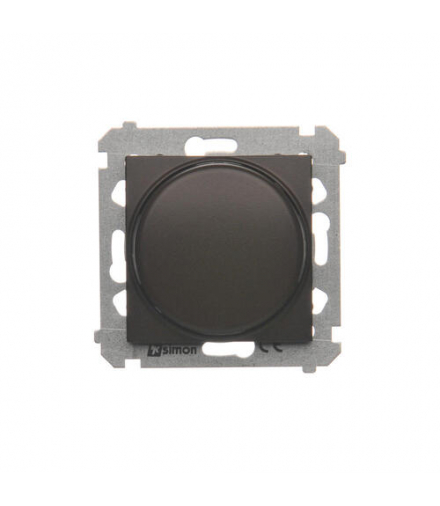 Ściemniacz obrotowy dwubiegunowy do LED ściemnialnych 230V (moduł) 5-215W Wymagana instalacja 4-przewodowa brąz mat DS9L2.01/46