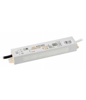 DRIVER 12V 2500mA 30W/M, 2.5A IP67 (A12S2501) - Zasilacz LED w obudowie metalowej Greenlux GXLD153
