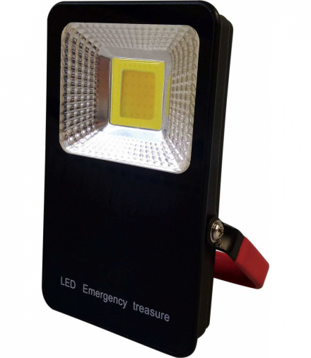 LED MCOB POCKET BATTERY 10W 350/700lm - Oprawa LED przenośna akumulatorowa Greenlux GXLR003