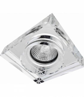 GLASS HIGH PEARL-S - Oczko (komponent) kwadrat szklane / akryl Greenlux GXPO036