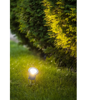 Oprawa ogrodowa DIEGO, GU10, MAX. 35W, IP65, AC220-240V, 50/60Hz, czarna