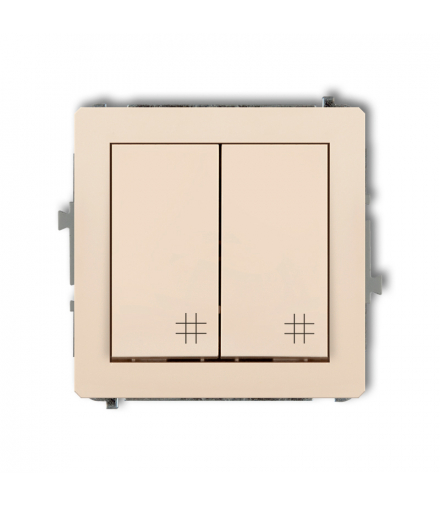 DECO Mechanizm łącznika podwójnego krzyżowego Karlik 1DWP-66