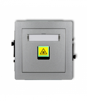 DECO Mechanizm gniazda światłowodowego/optycznego pojedynczego Karlik 7DGOP-1