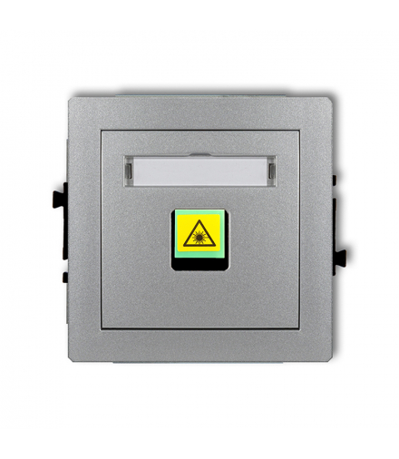 DECO Mechanizm gniazda światłowodowego/optycznego pojedynczego Karlik 7DGOP-1